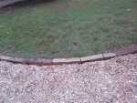 hardscape lawn edging
