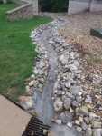 lawn drainage for low maintenance landscaping