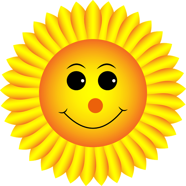 sunflower smiling
